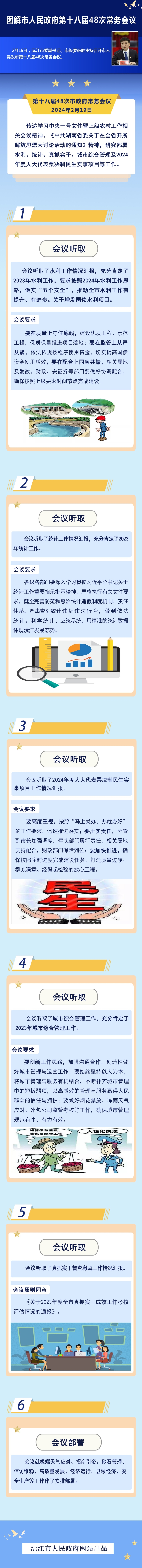【图解】沅江市人民政府第十八届48次常务会议 